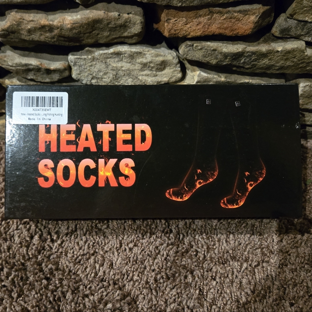 Heated Socks - Black - Heated Socks